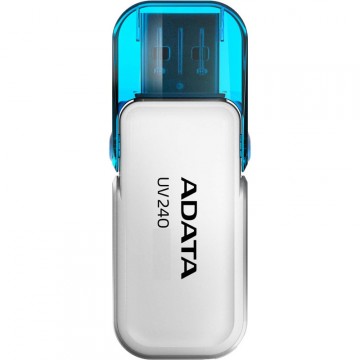 Stick memorie AData UV240 , 32 GB , USB 2.0 , Alb